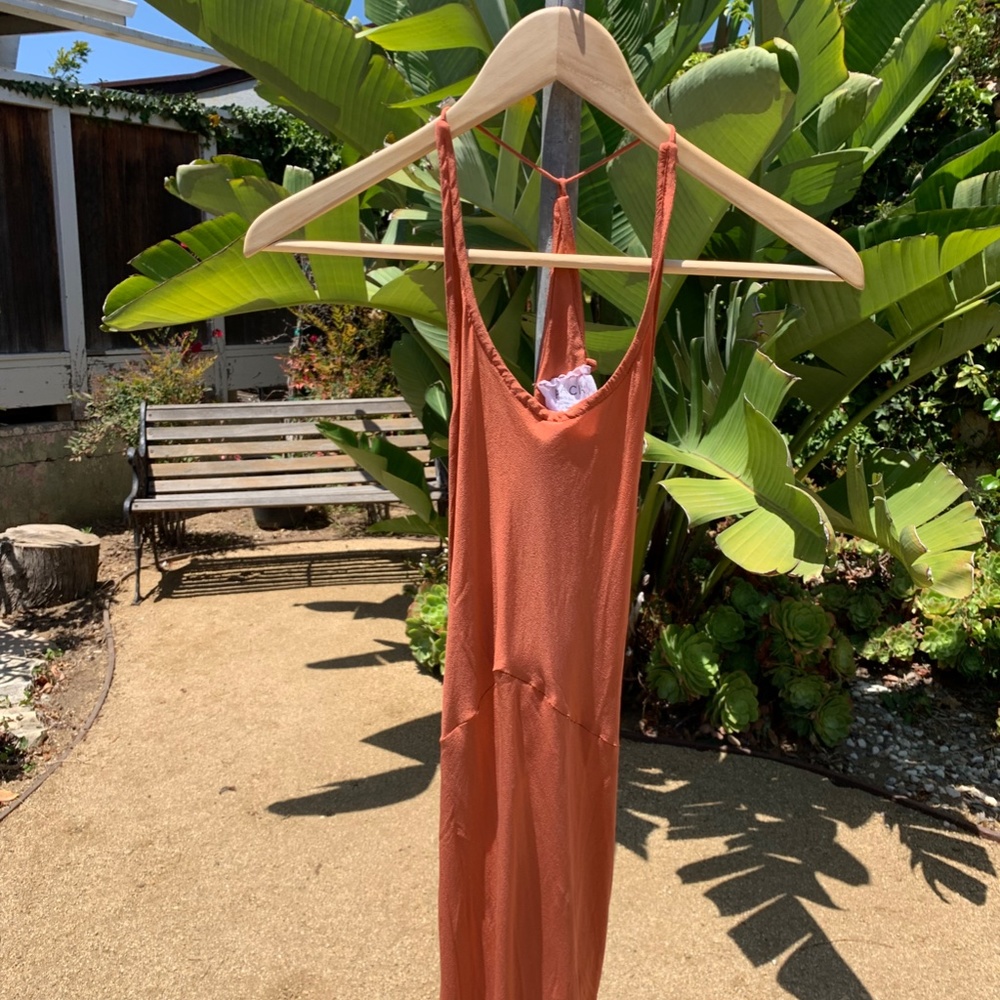 NWT Acacia 100% Silk Maliko Maxi Dress